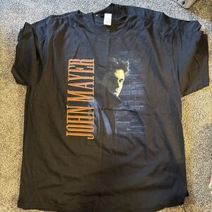 Bundle Of 2 John Mayer Concert‎ XL T Shirt Summer Tour 2019 Band Tee Black